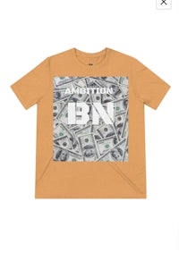 a t - shirt with money on it